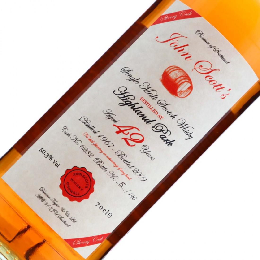 Highland Park 1967 John Scott's 42 Year Old