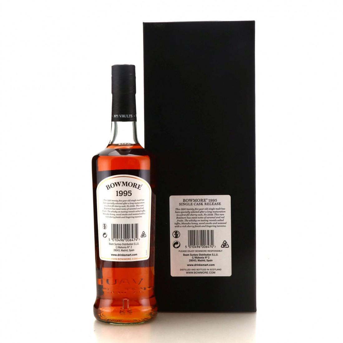 Bowmore 1995 Single Sherry Cask 25 Year Old #2339 / Duty Zero