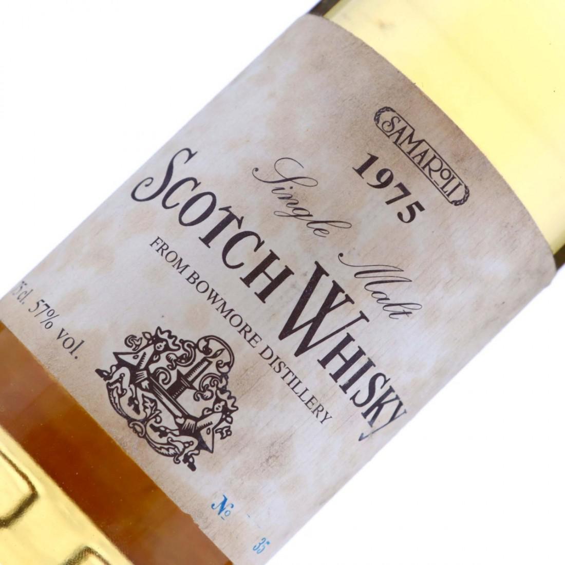 Bowmore 1975 Samaroli / Cream Labels