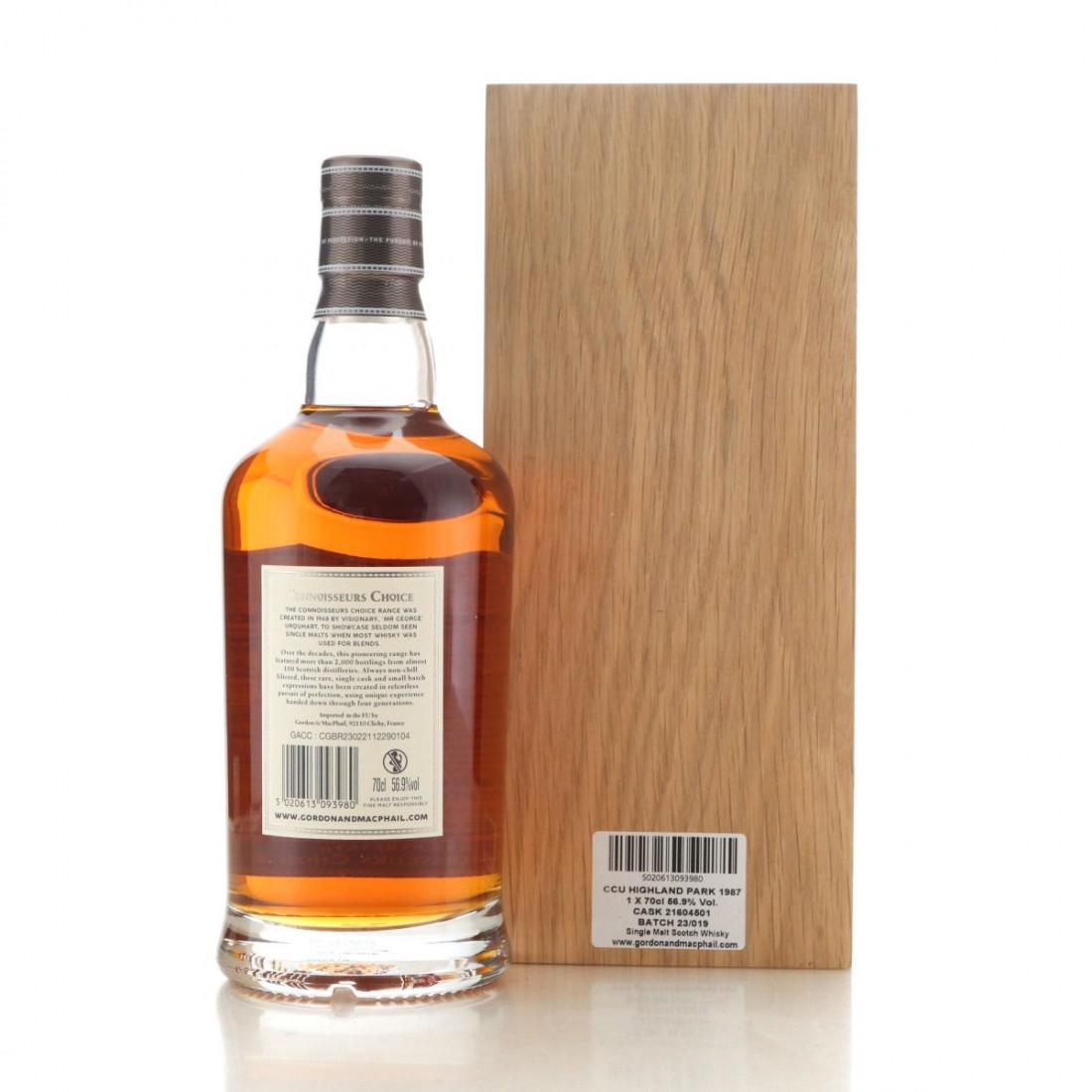 Highland Park 1987 Gordon and MacPhail 35 Year Old Batch #23/019