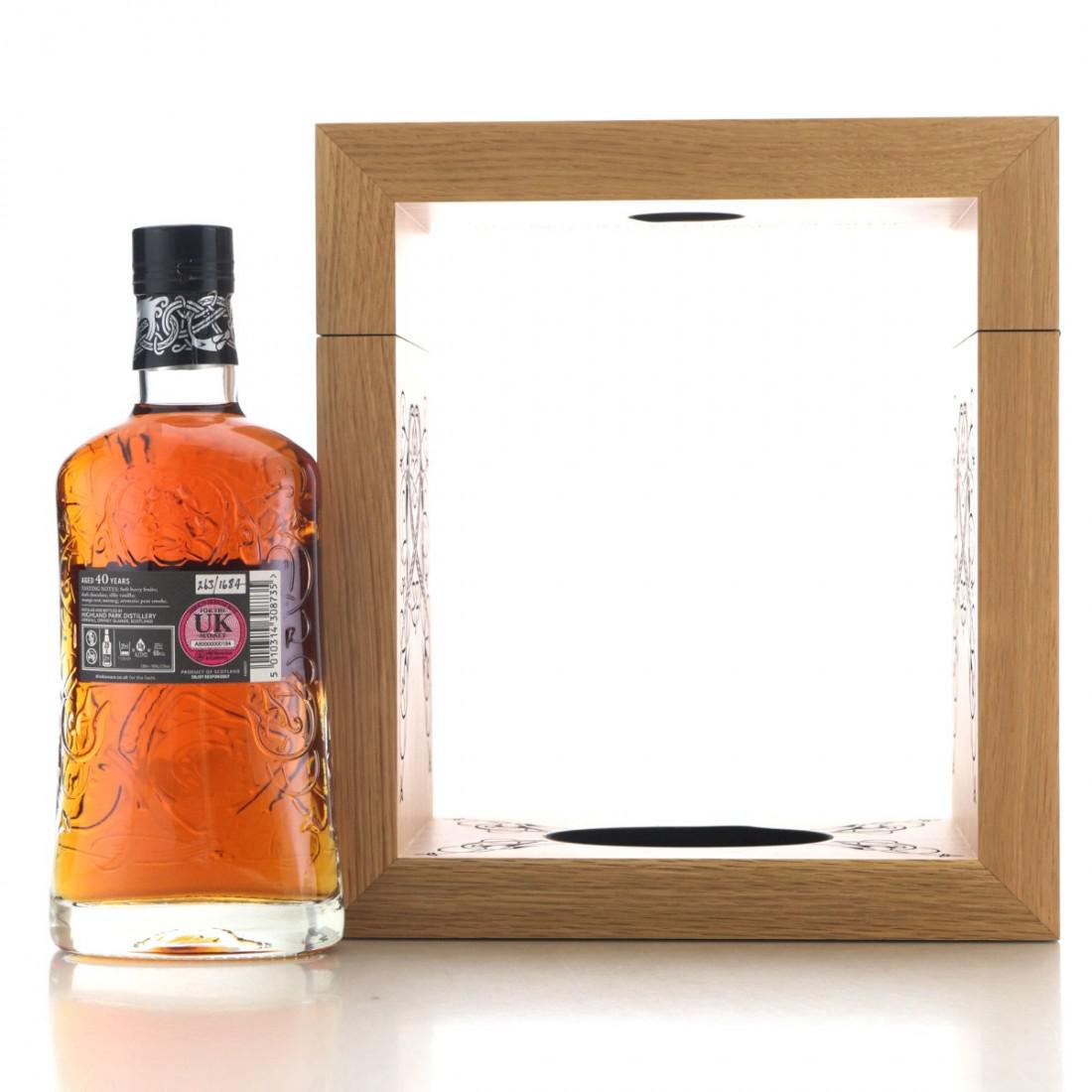 Highland Park 40 Year Old Spring 2019 Release