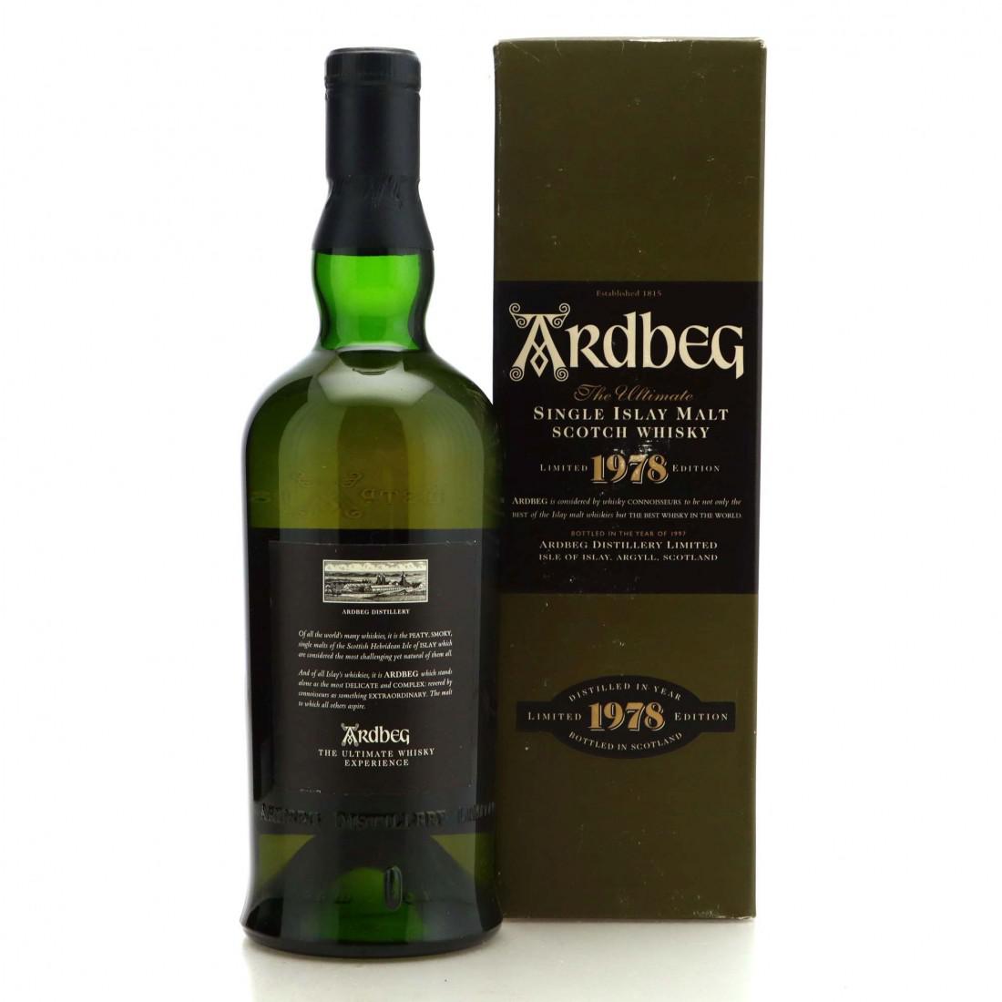 Ardbeg 1978 Bottled 1997