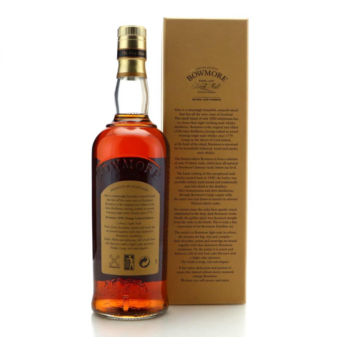 Bowmore 1990 Sherry Matured 16 Year Old
