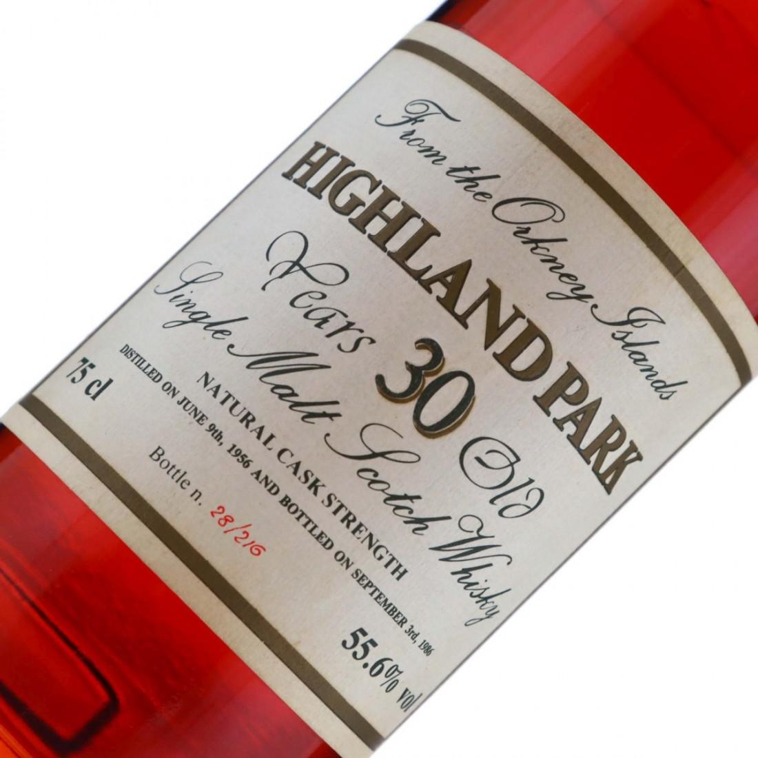 Highland Park 1956 Intertrade 30 Year Old Cask Strength