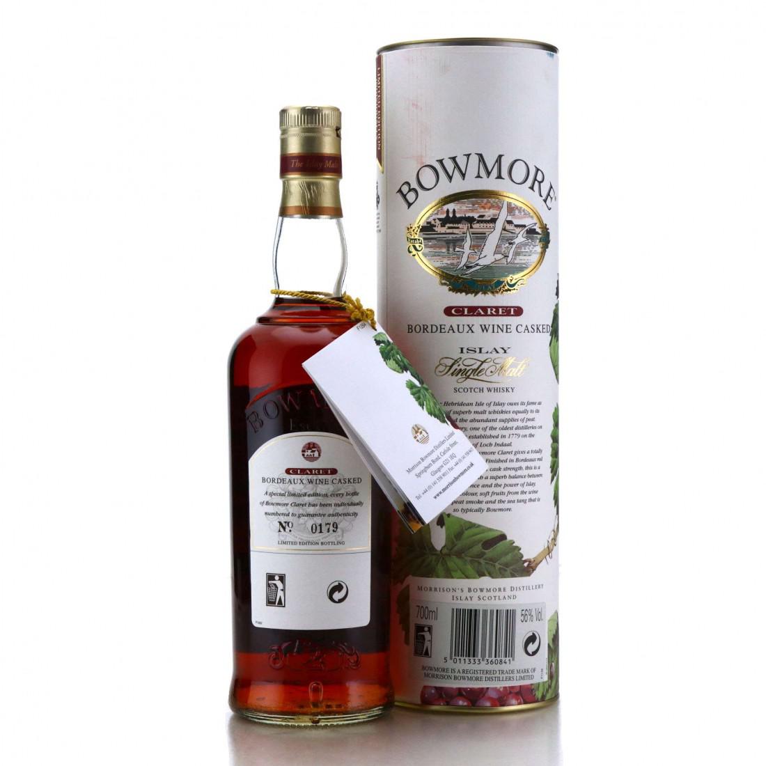 Bowmore Claret Bordeaux Wine Casked