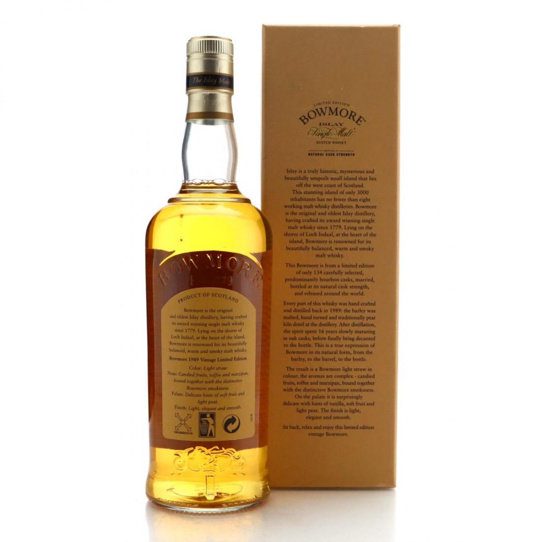 Bowmore 1989 Cask Strength 16 Year Old