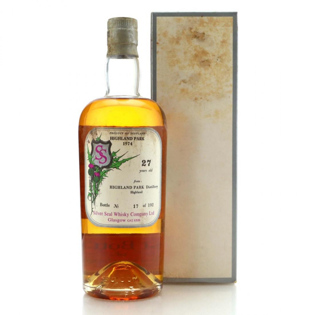 Highland Park 1974 Silver Seal 27 Year Old / First Bottling
