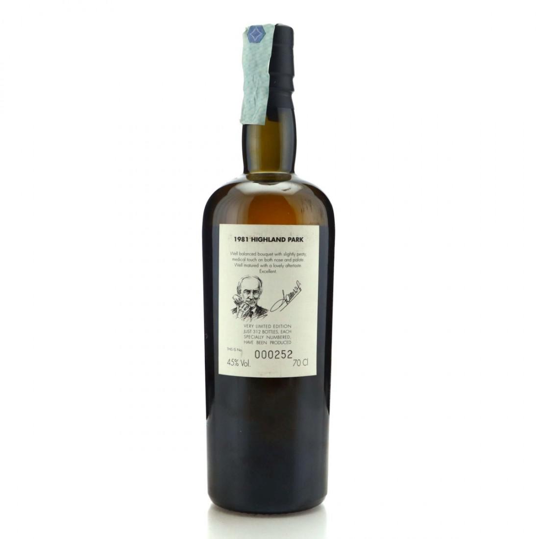 Highland Park 1981 Samaroli Coilltean