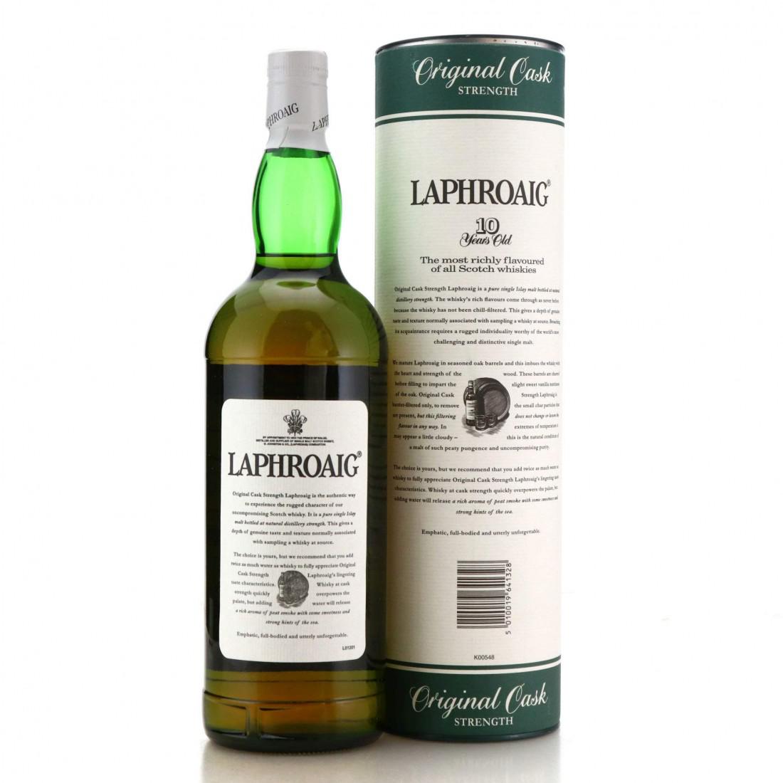 Laphroaig 10 Year Old Original Cask Strength 1 Litre / 57.3%