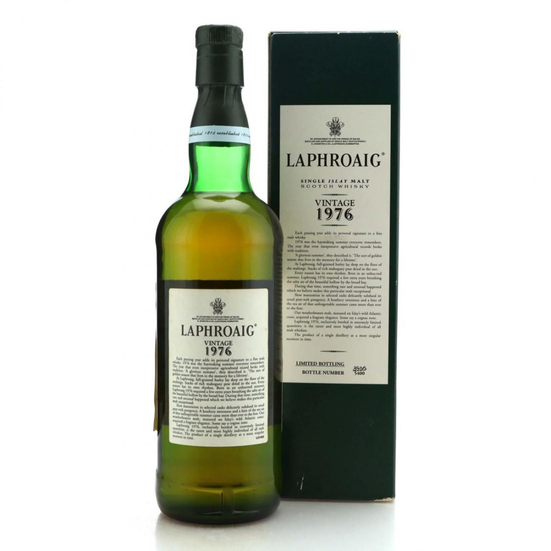 Laphroaig 1976 Vintage