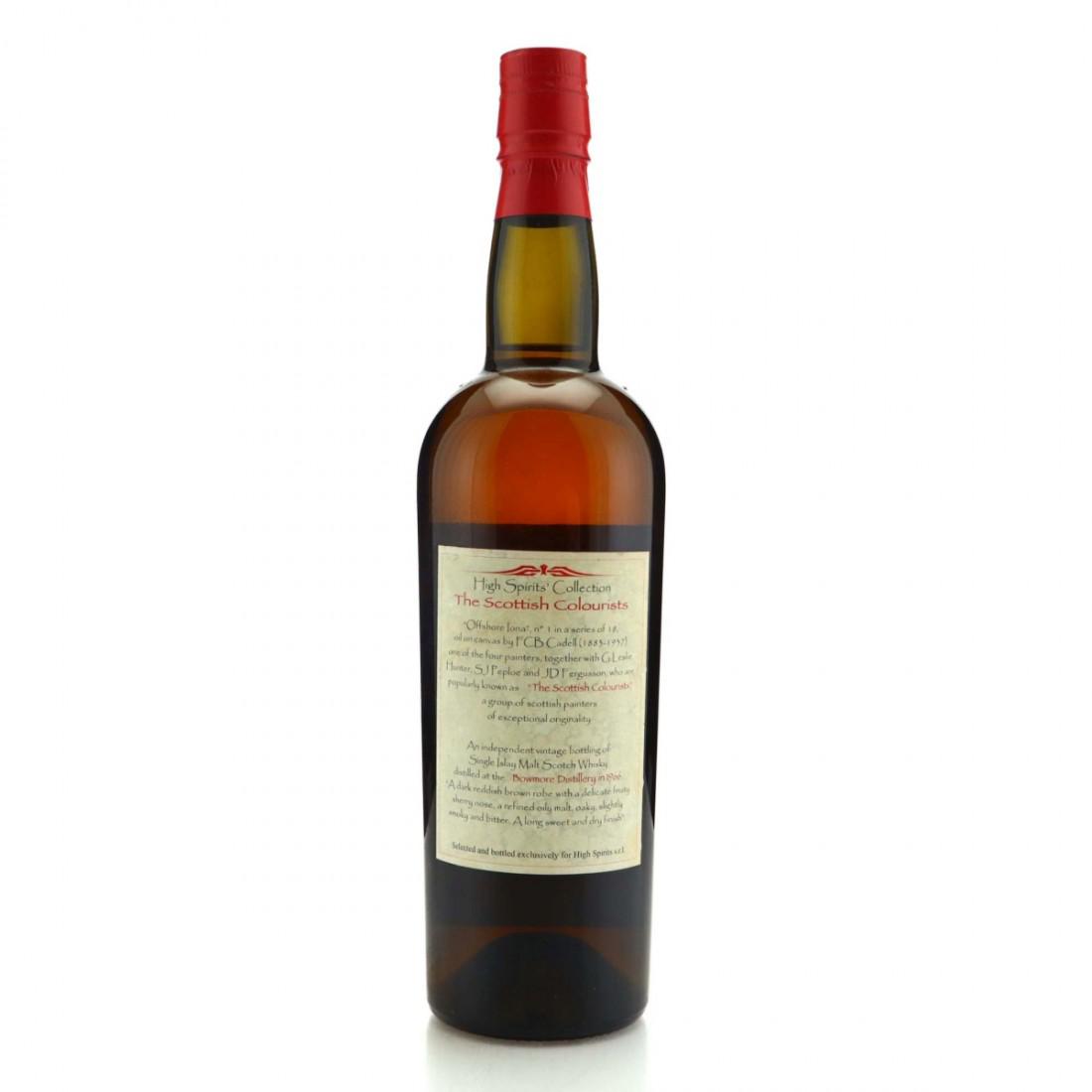 Bowmore 1966 High Spirits 35 Year Old 75cl / The Scottish Colourists