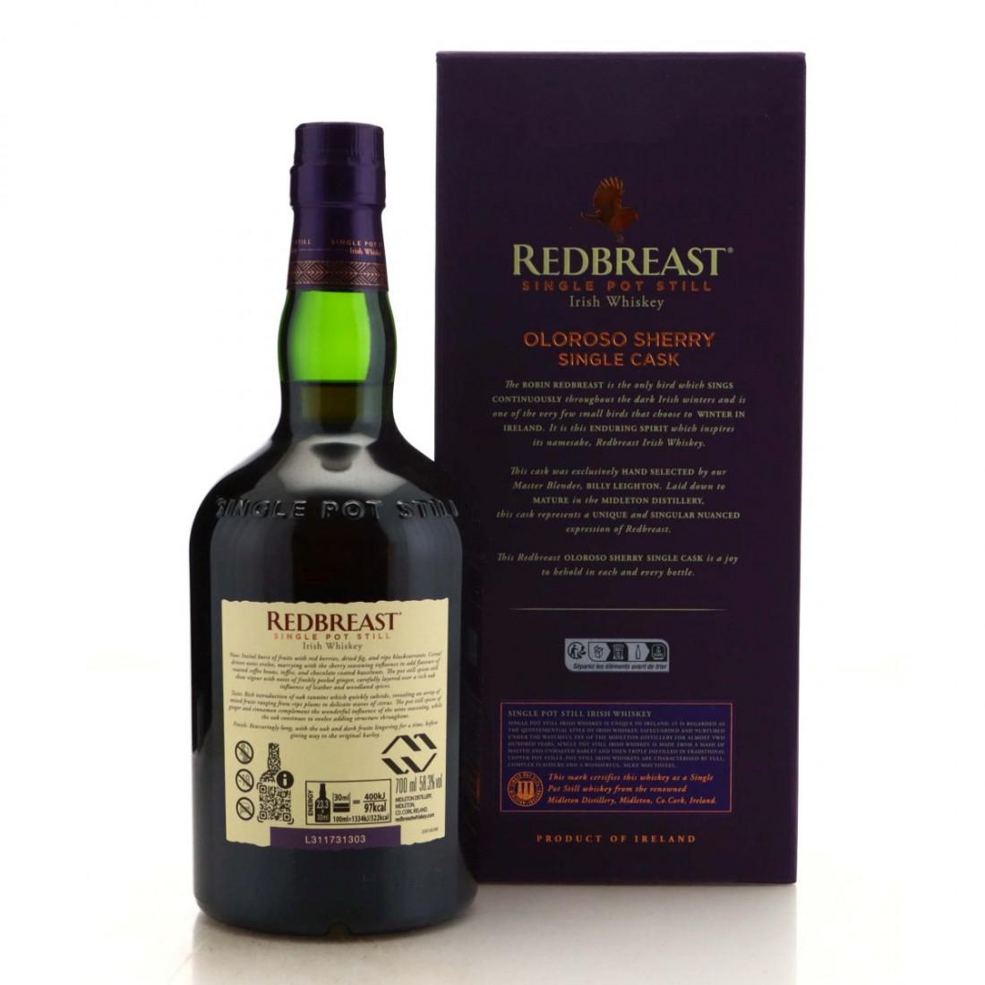 Redbreast 22 Year Old Oloroso Sherry Single Cask #32336 / LMDW