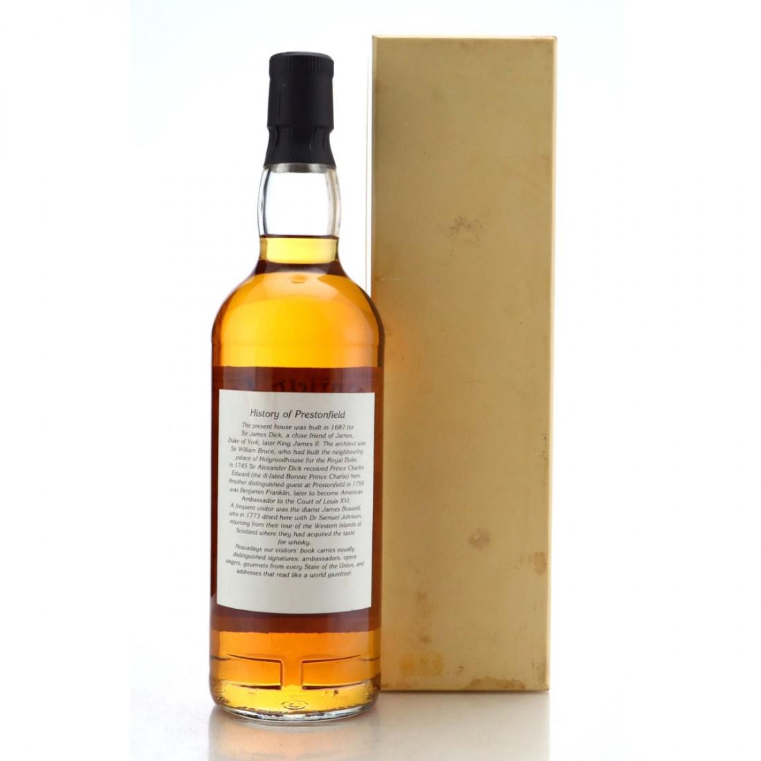 Bowmore 10 Year Old Prestonfield House 1980s