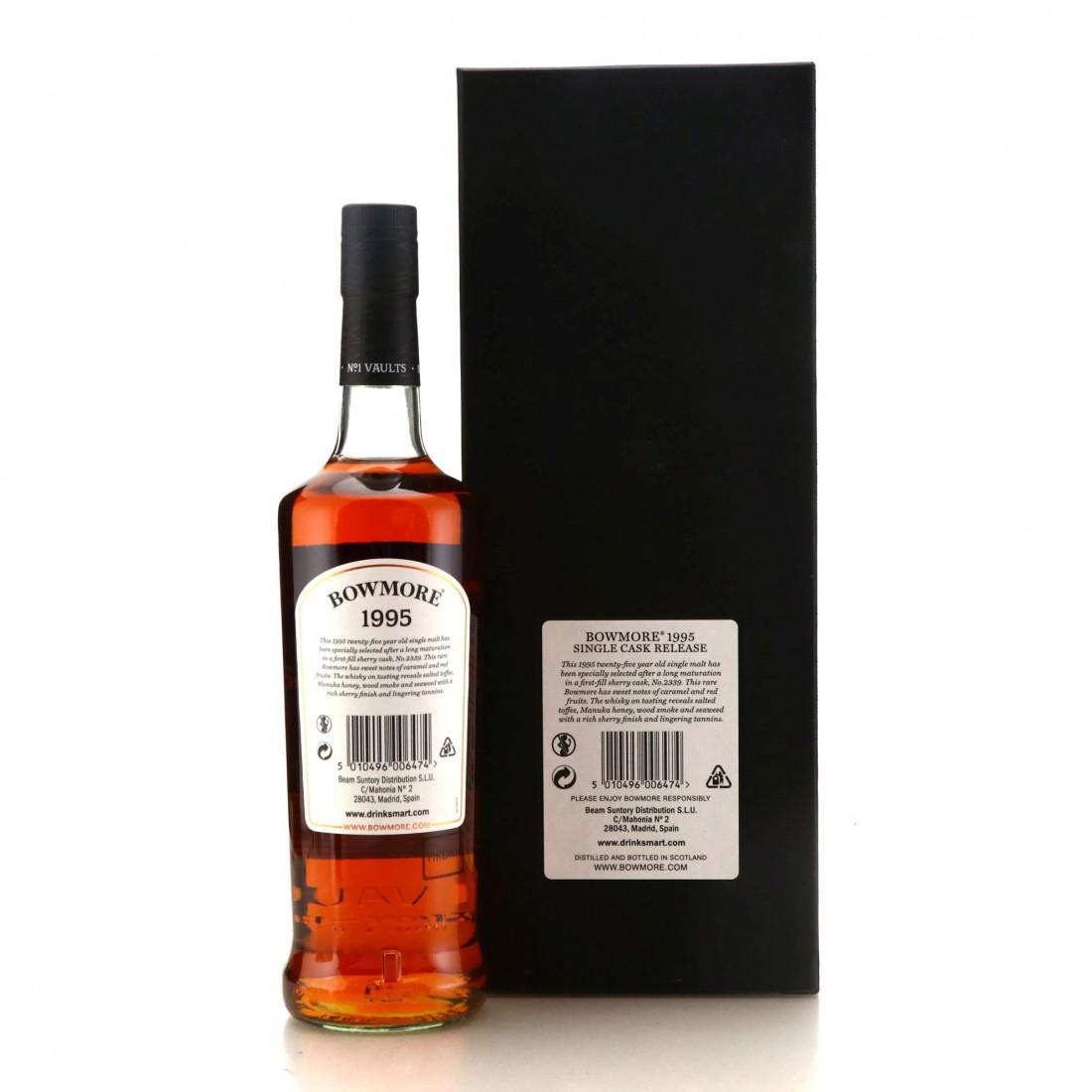Bowmore 1995 Single Sherry Cask 25 Year Old #2339 / Duty Zero