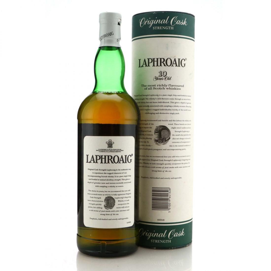 Laphroaig 10 Year Old Original Cask Strength 1 Litre / 57.3%