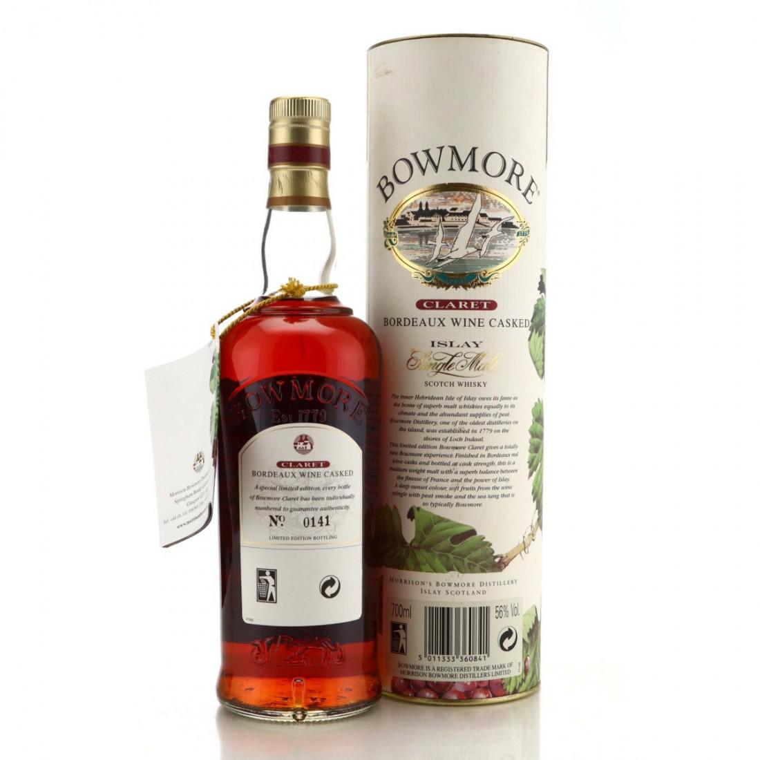 Bowmore Claret Bordeaux Wine Casked