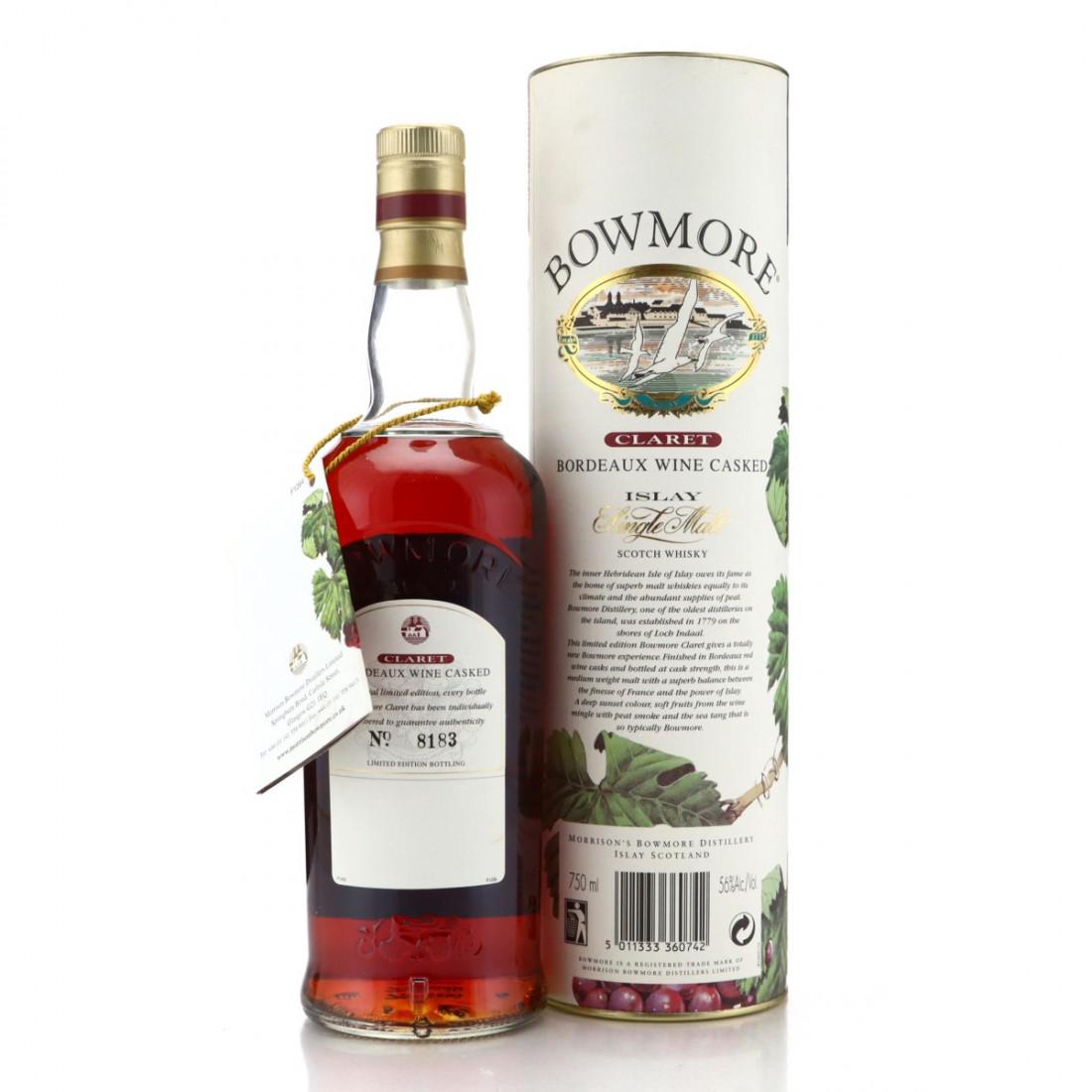 Bowmore Claret Bordeaux Wine Casked