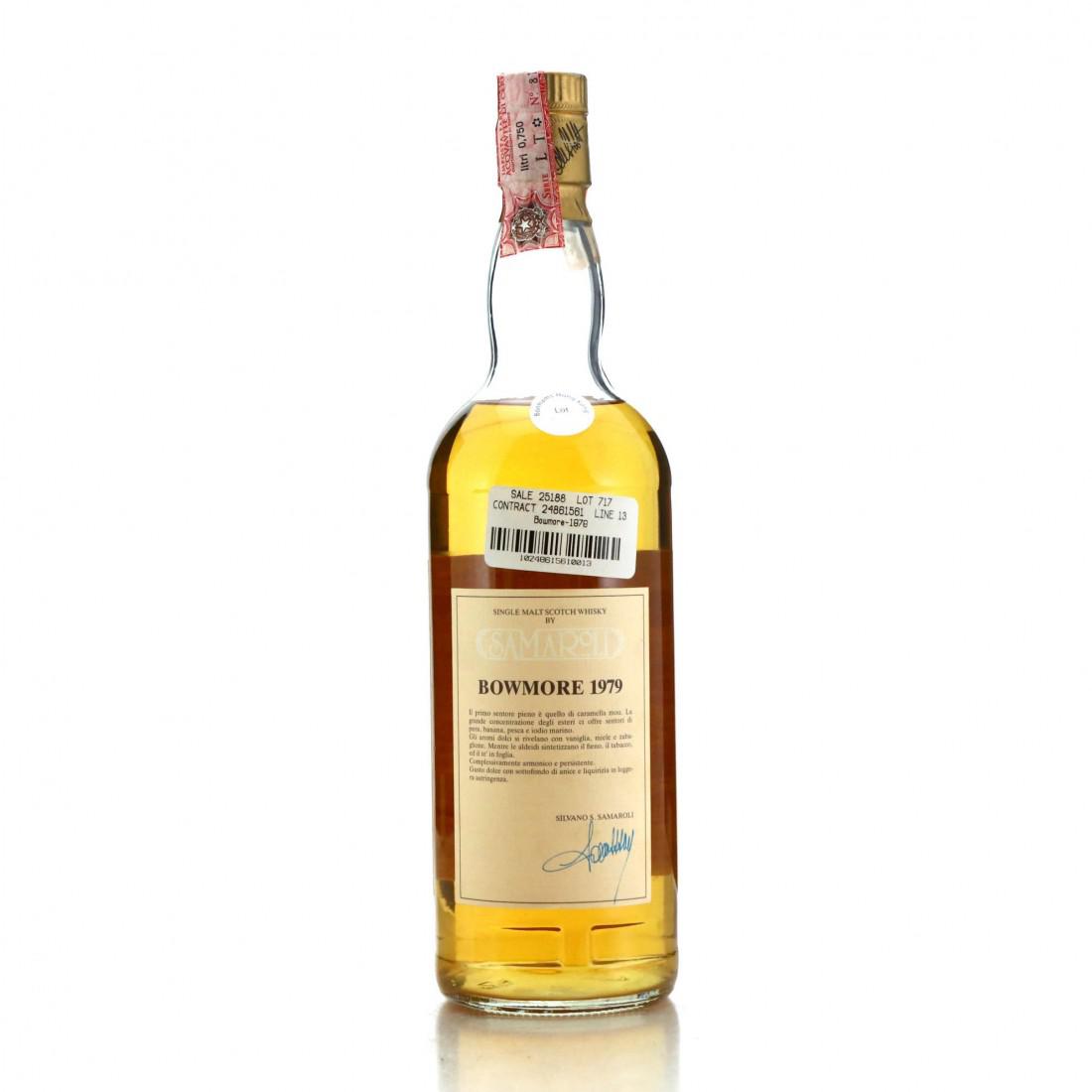 Bowmore 1979 Samaroli / Flowers 1990