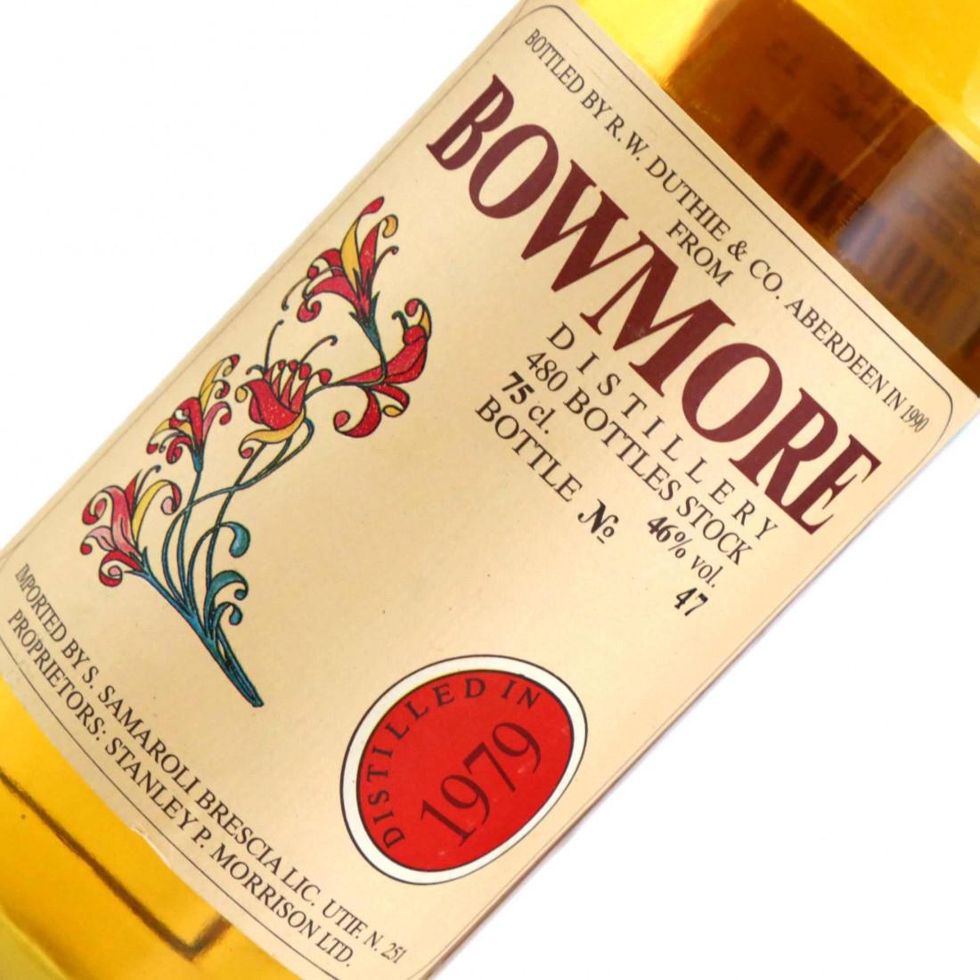 Bowmore 1979 Samaroli / Flowers 1990