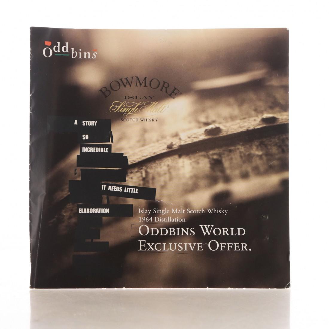 Bowmore 1964 Single Cask 35 Year Old #3709 / Oddbins - One of 99 bottles