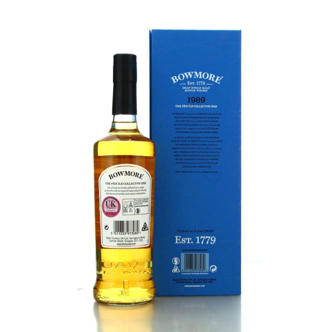 Bowmore 1989 Single Bourbon Cask #7929 / Feis Ile 2018