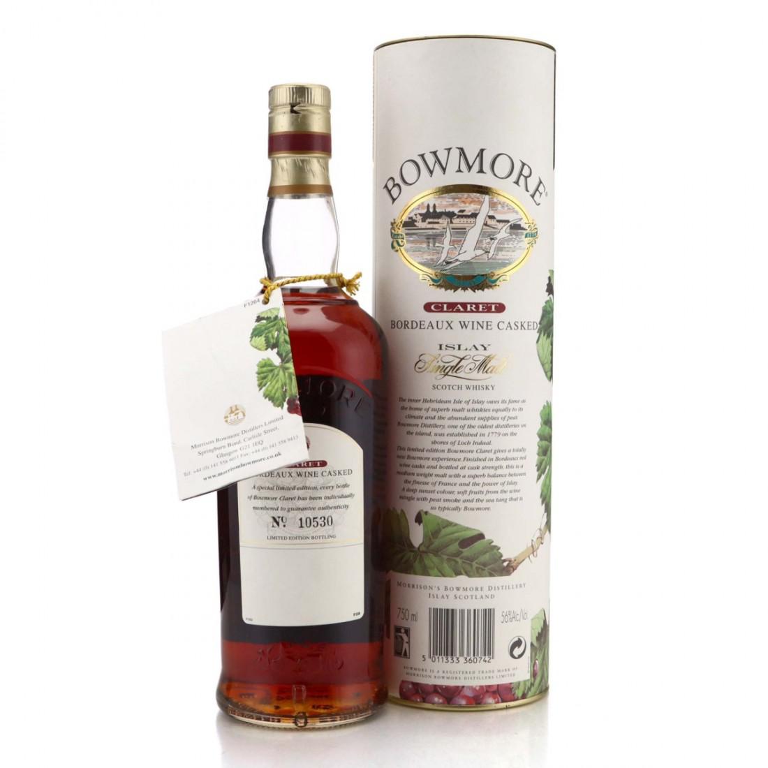 Bowmore Claret Bordeaux Wine Casked