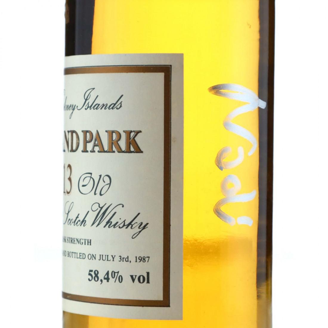 Highland Park 1974 Intertrade 13 Year Old Cask Strength / Nadi Fiori Collection - Signed