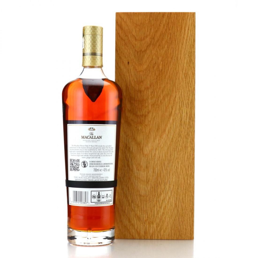 Macallan 25 Year Old Sherry Oak 2023 Release