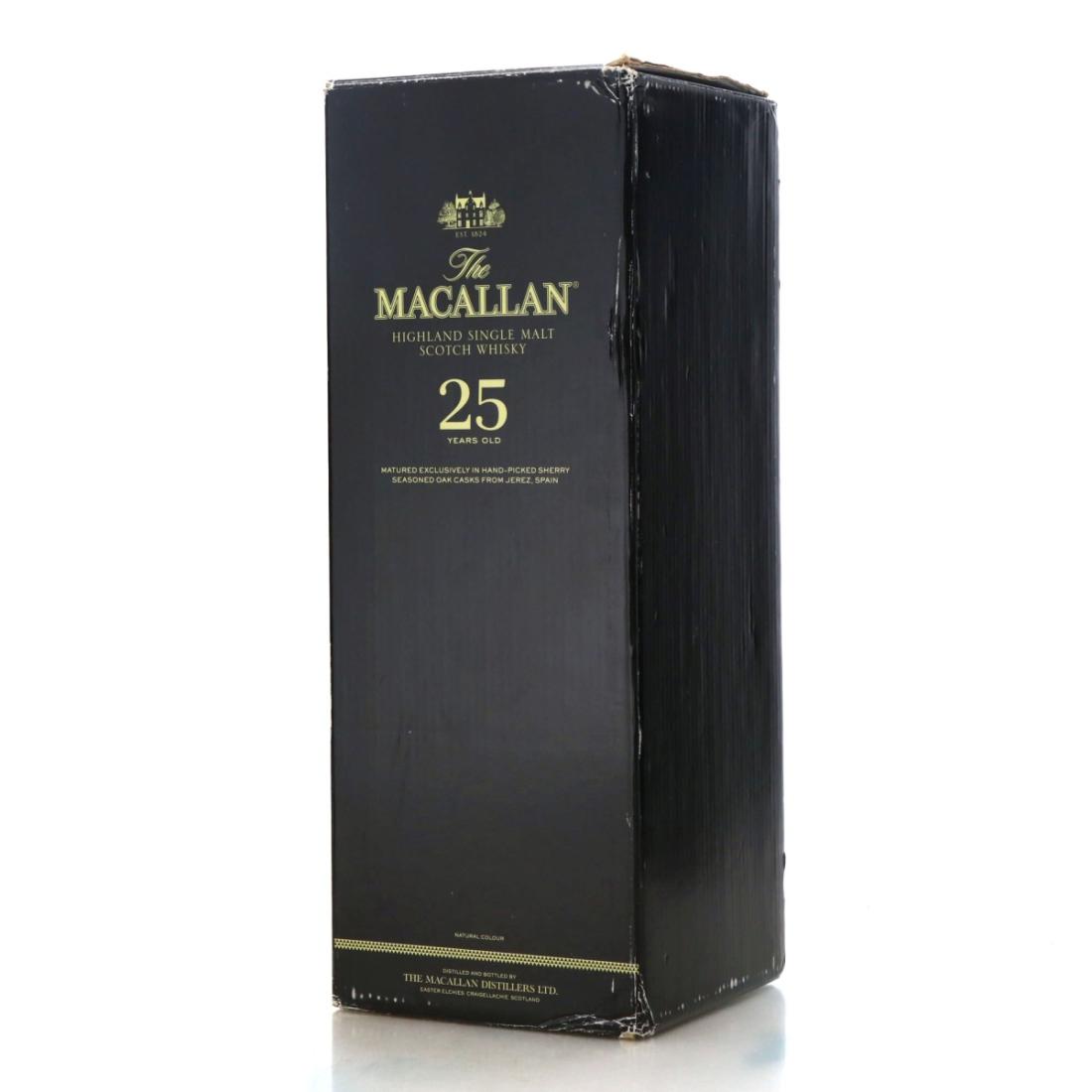 Macallan 25 Year Old Sherry Oak 2020 Release 75cl / US Import