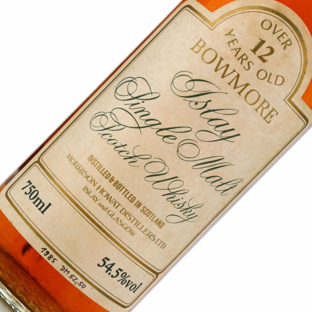 Bowmore 12 Year Old Morrison Howat Cask Strength 1980s / Hanseatische Import