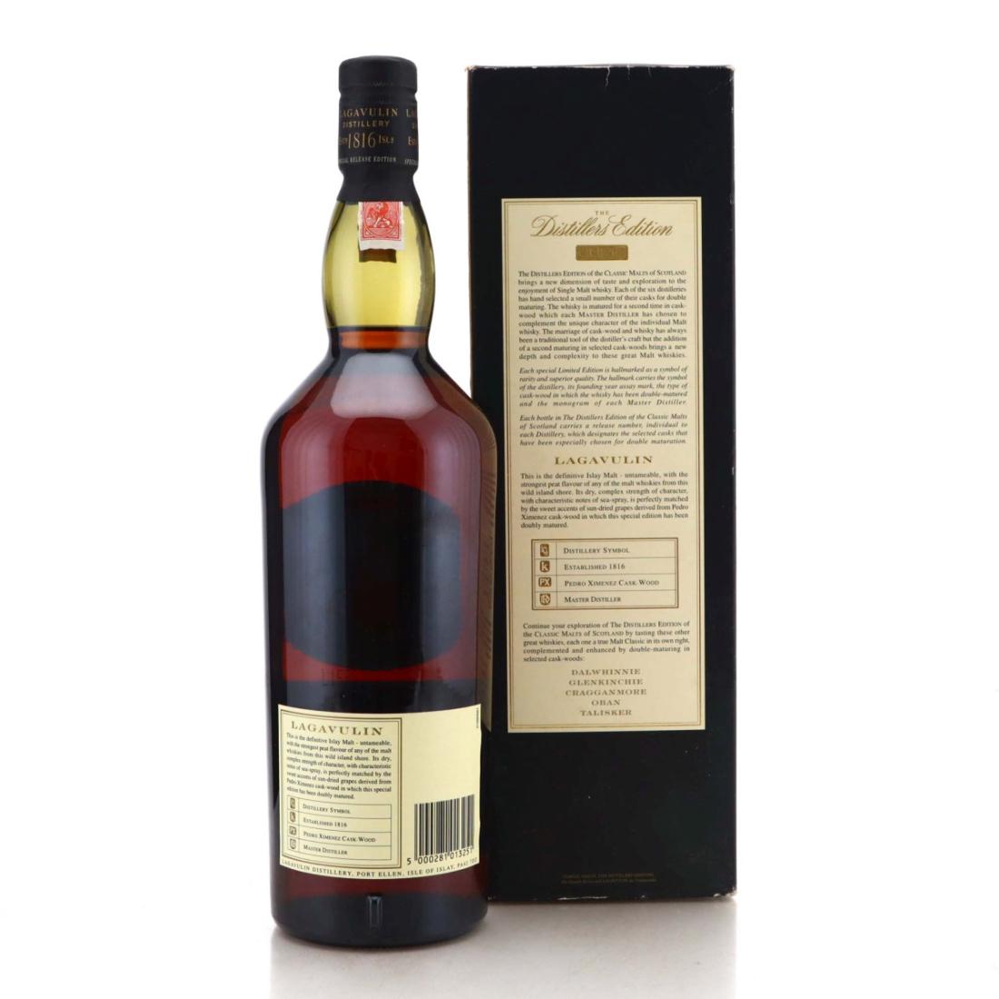Lagavulin 1984 The Distillers Edition lgv.4/468 Litre