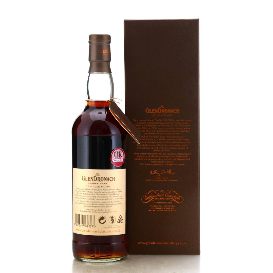 Glendronach 1972 Single Cask 43 Year Old