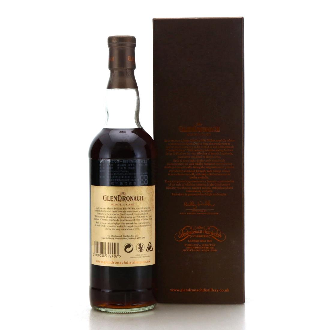 Glendronach 1972 Single Cask 38 Year Old
