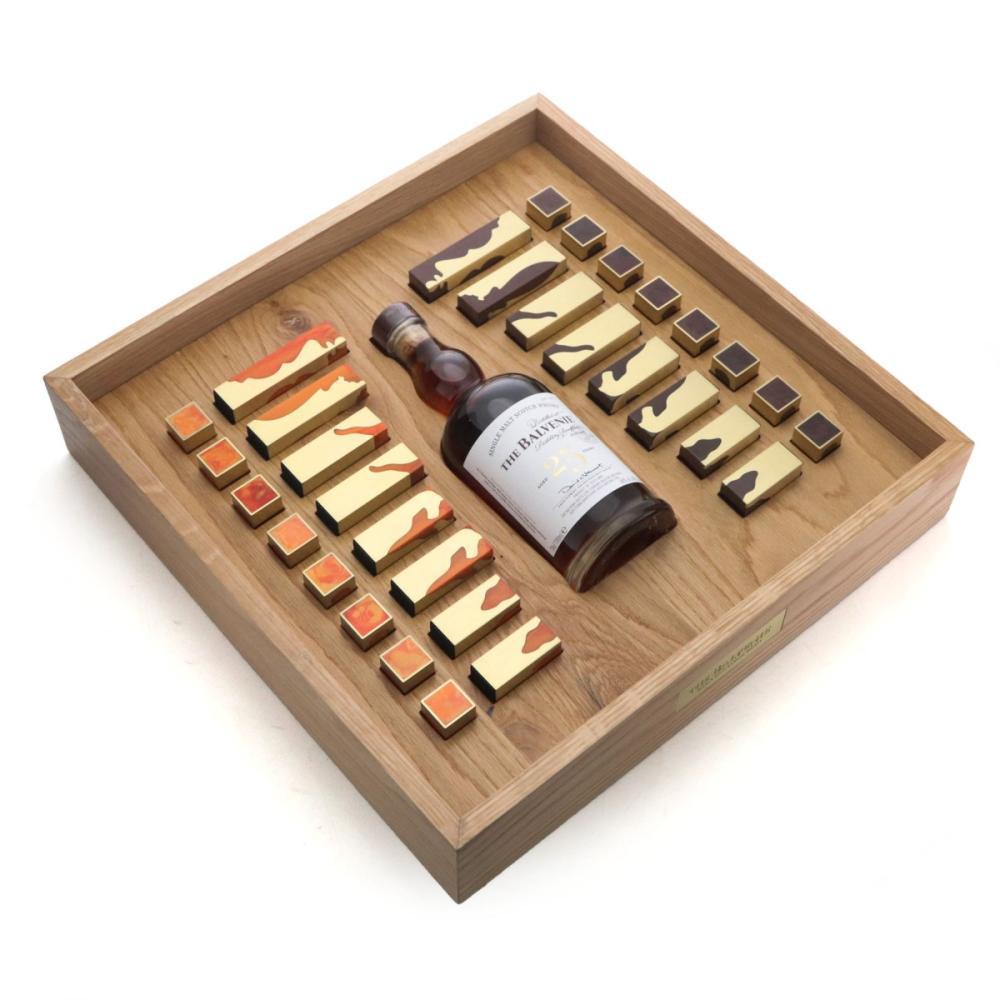 Balvenie 25 Year Old Rare Marriages / Ellie Mercer Chess Set