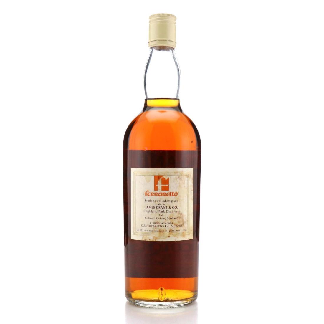 Highland Park 12 Year Old 1970s / Ferraretto Import