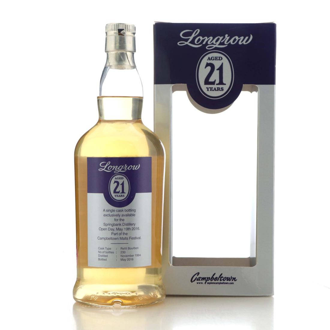 Longrow 1994 Single Cask 21 Year Old