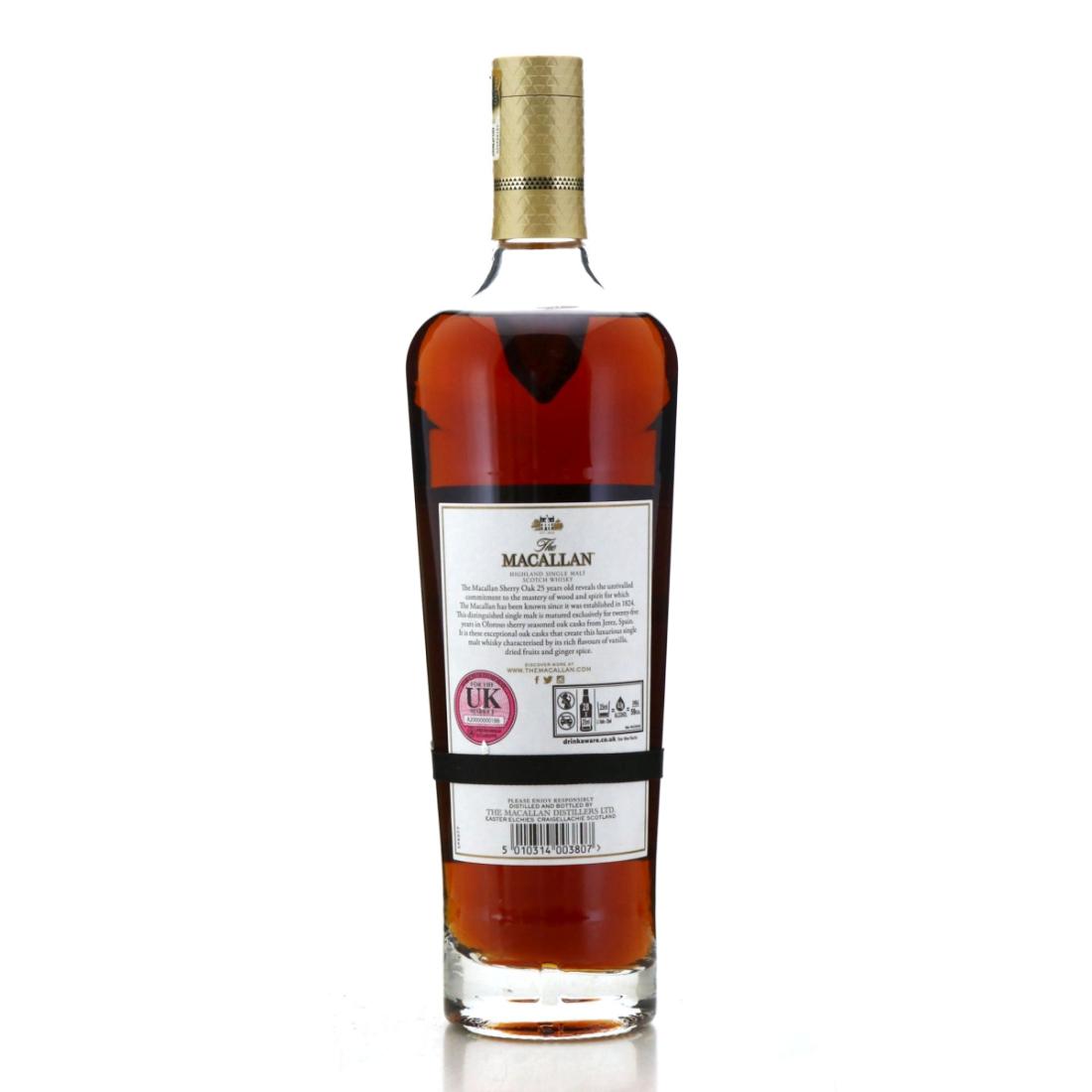 Macallan 25 Year Old Annual 2019 Release