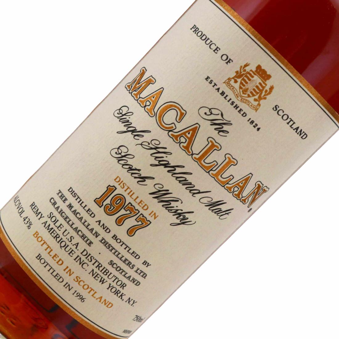 Macallan 1977 18 Year Old
