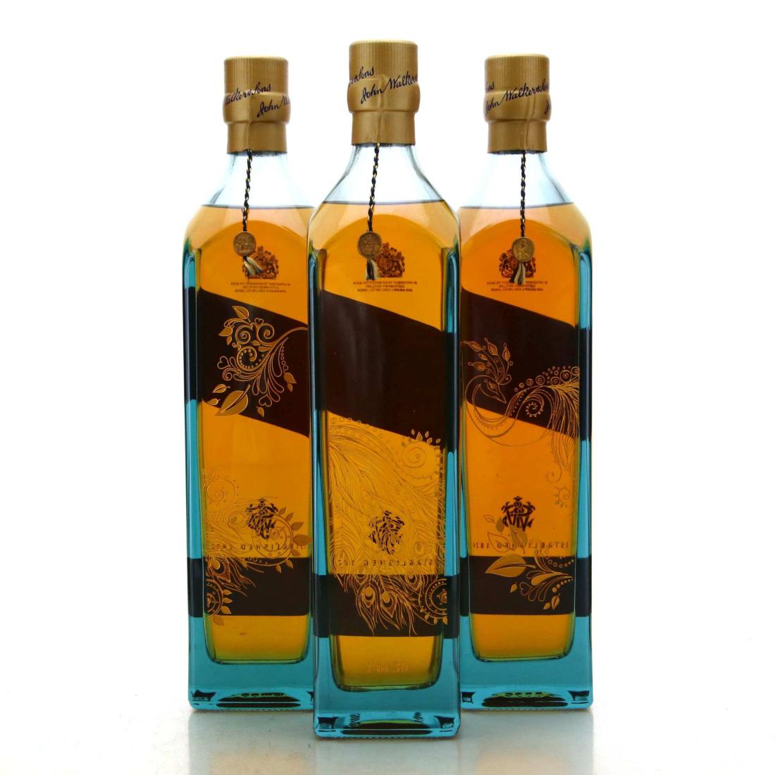 Johnnie Walker Blue Label Peacock x 3