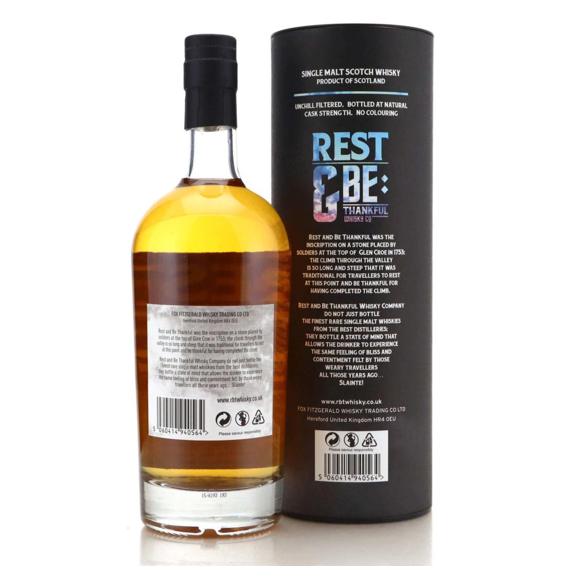 Bowmore 1985 Rest & Be Thankful Whisky Co 30 Year Old