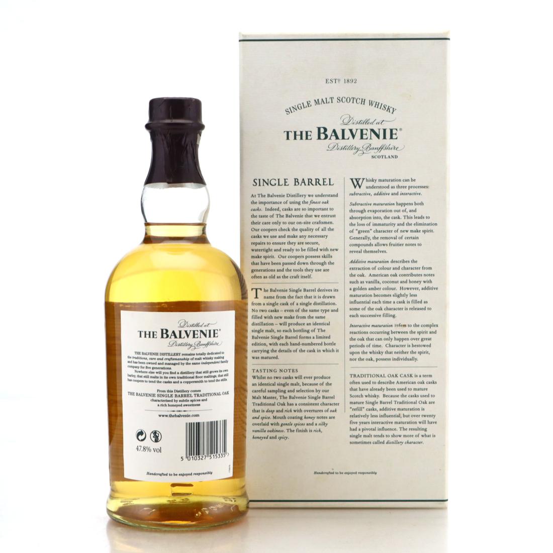 Balvenie 1988 Single Barrel 25 Year Old Traditional Oak
