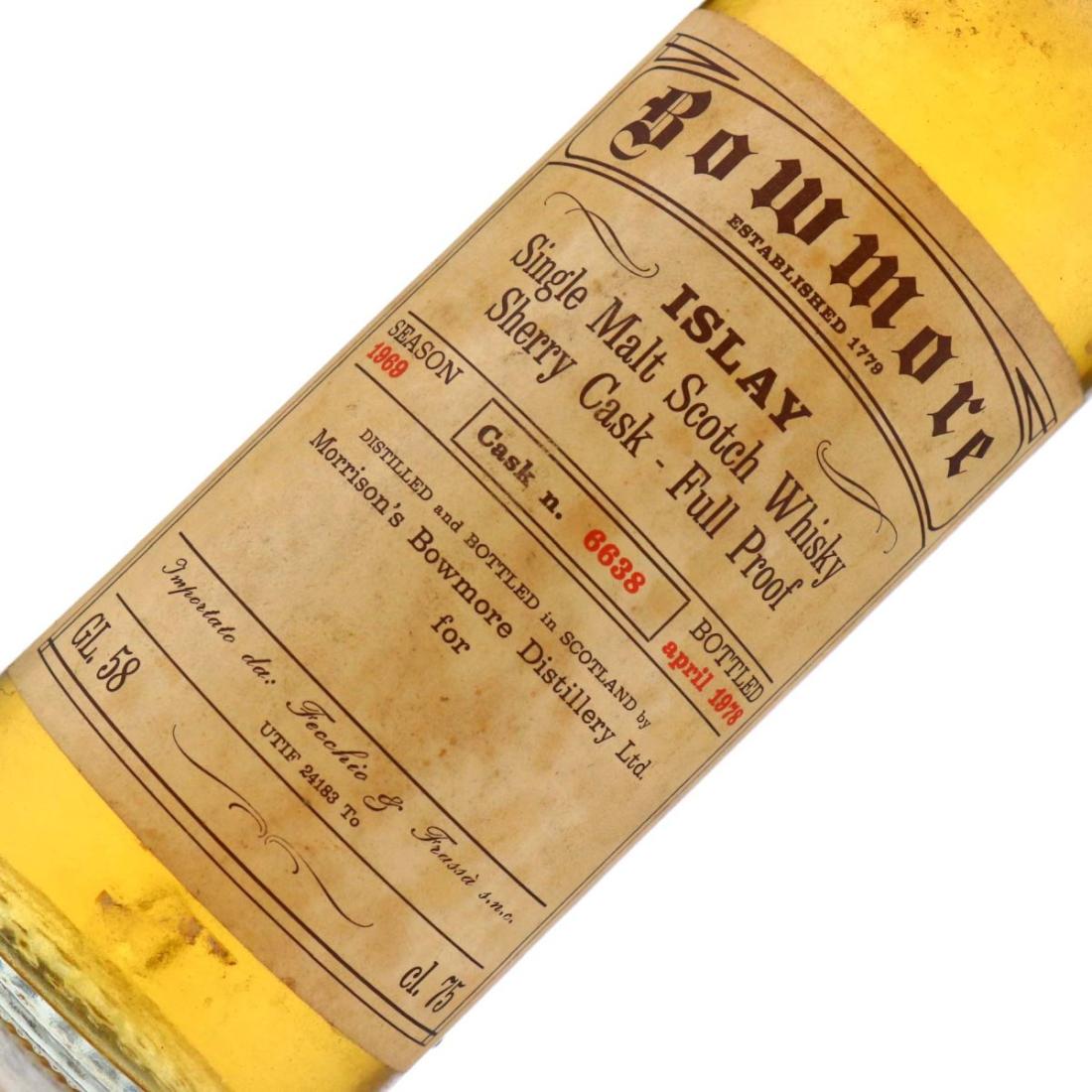 Bowmore 1969 Sherry Cask - Full Proof
