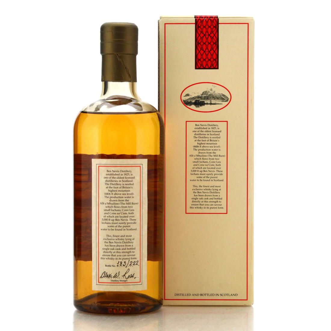 Ben Nevis 1976 19 Year Old