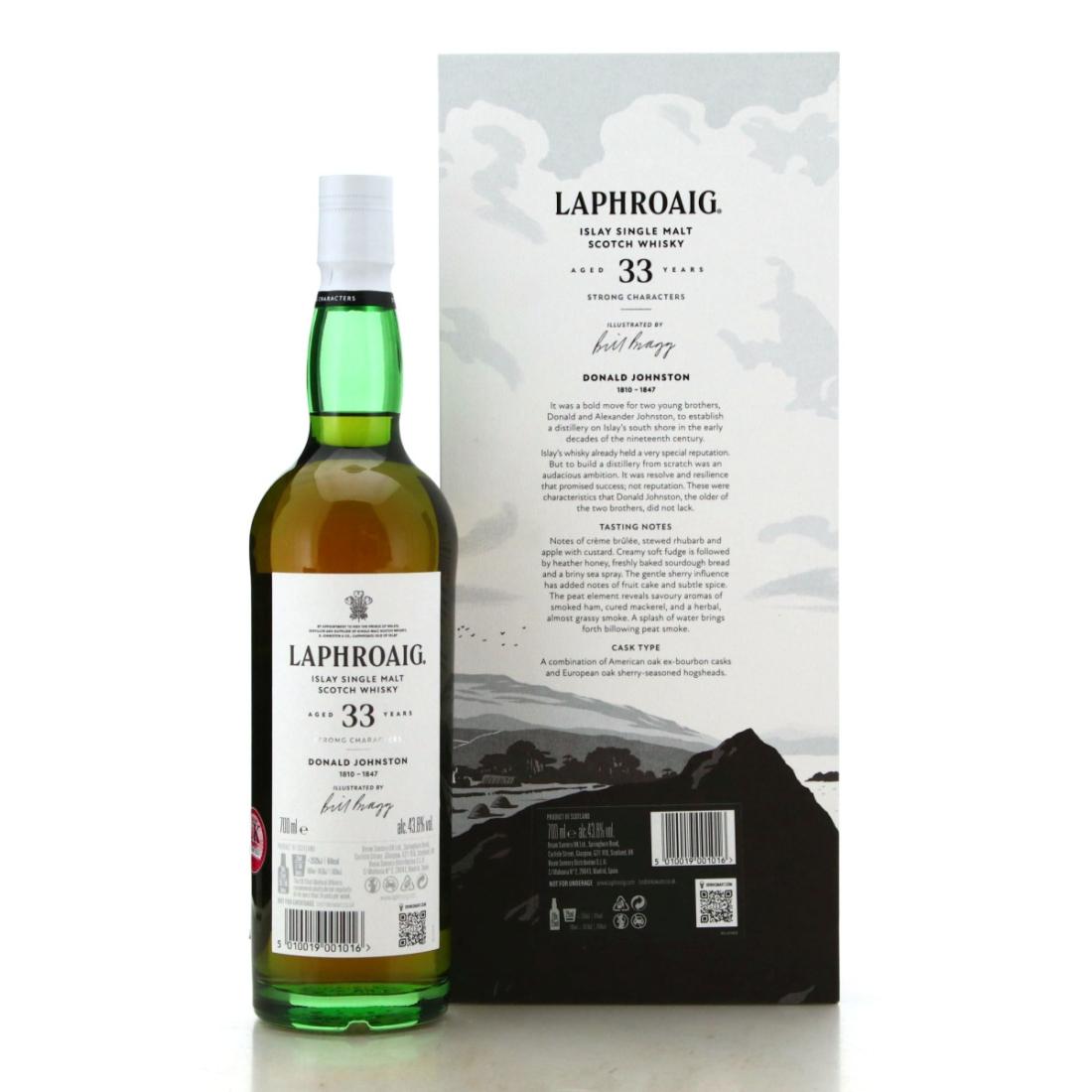 Laphroaig 33 Year Old Strong Characters