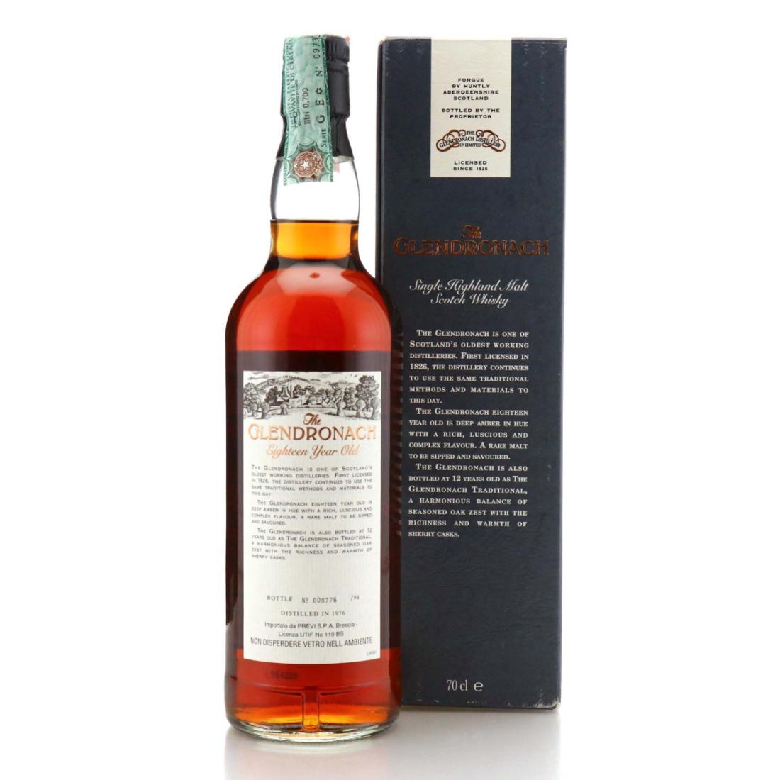 Glendronach 1976 18 Year Old