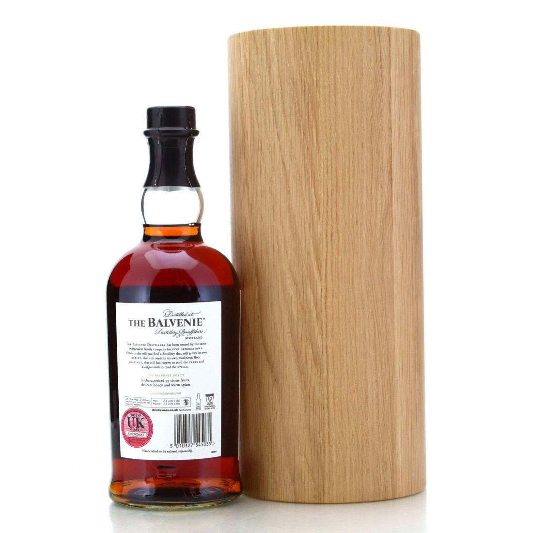 Balvenie 40 Year Old