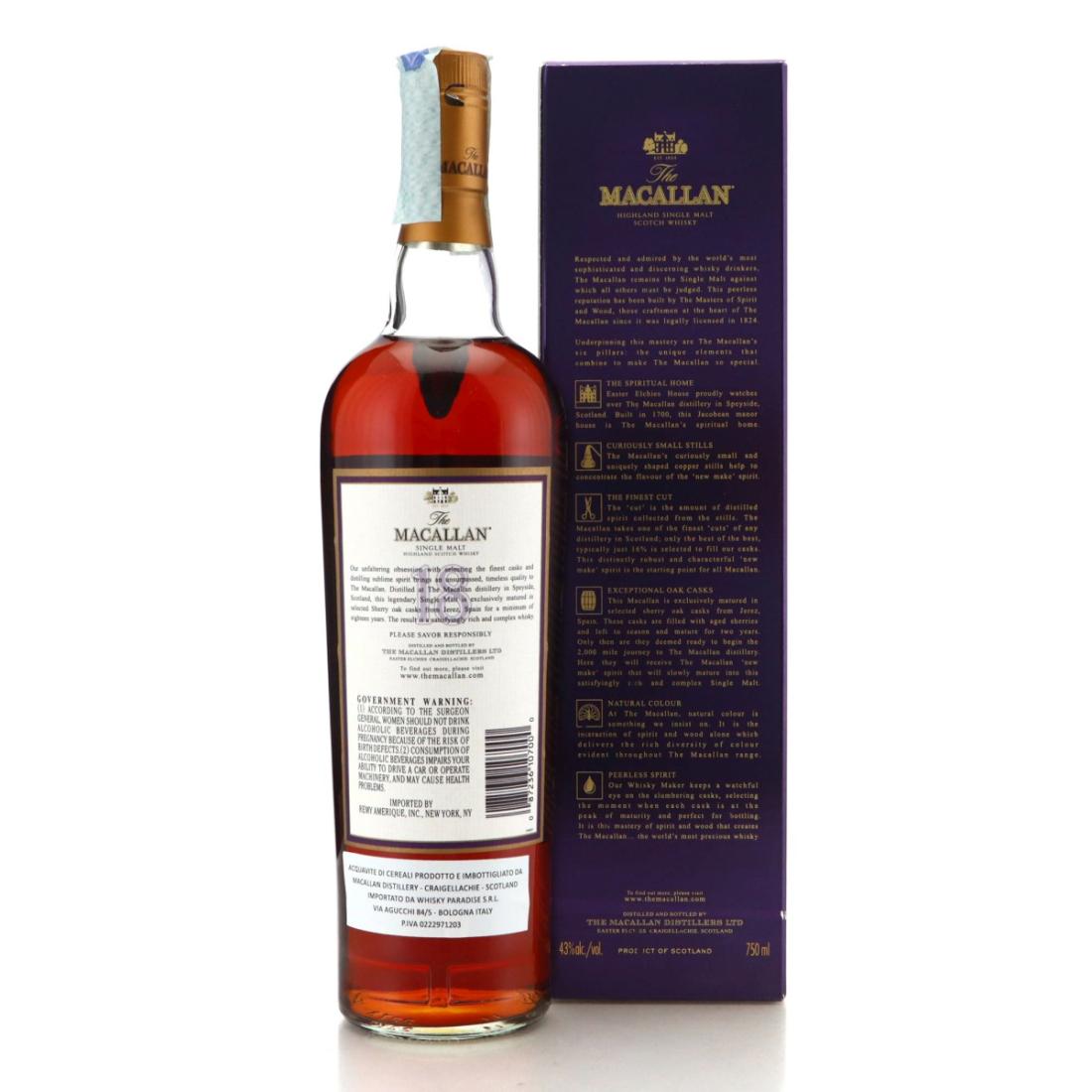 Macallan 1988 18 Year Old