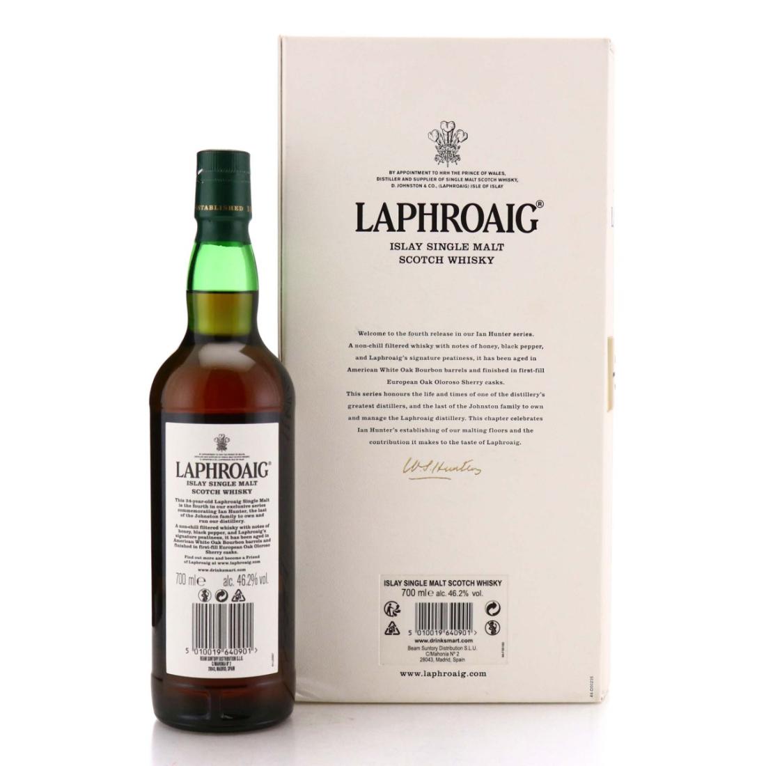 Laphroaig 34 Year Old The Ian Hunter Story Book 4