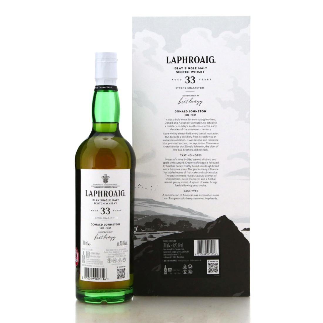 Laphroaig 33 Year Old Strong Characters