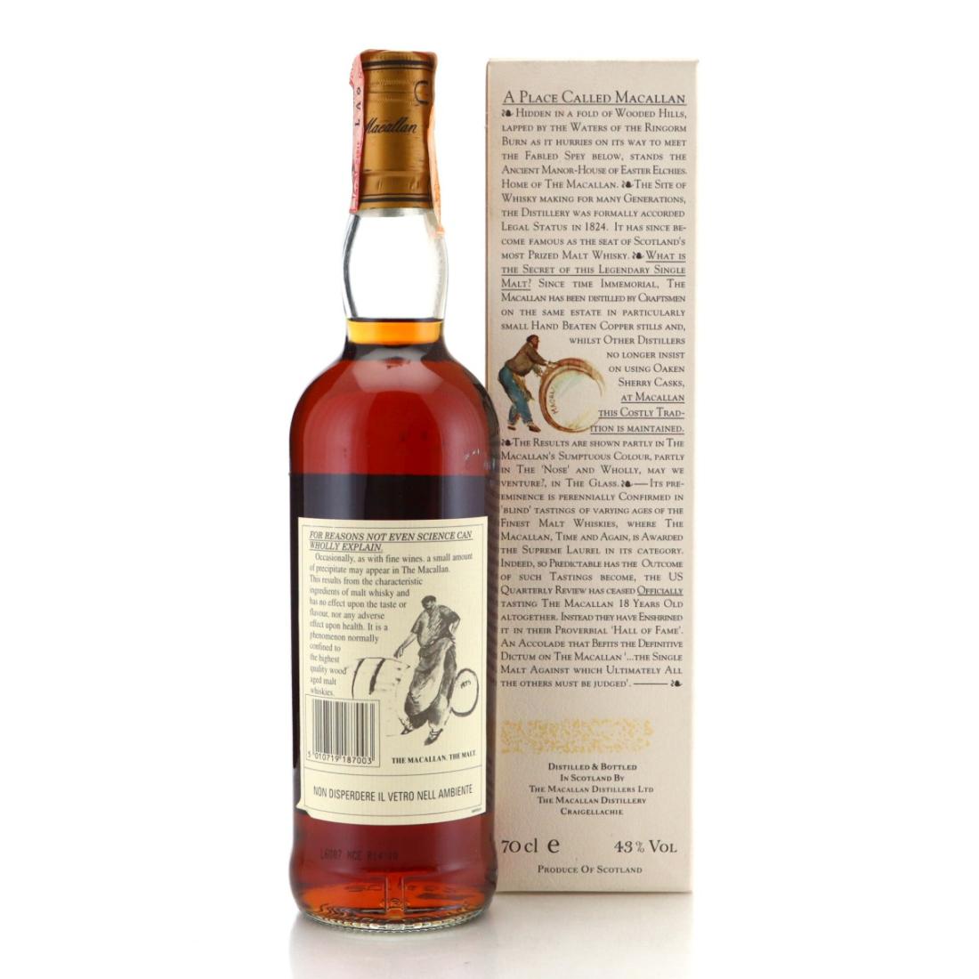 Macallan 1978 18 Year Old